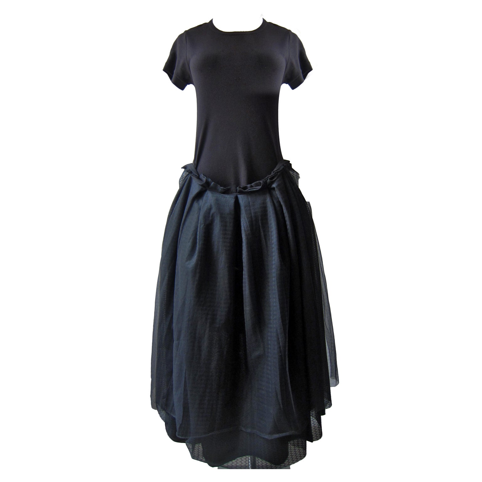 Comme des Garcons Tulle Dress AD 1998 For Sale at 1stDibs | comme des  garcons tulle skirt
