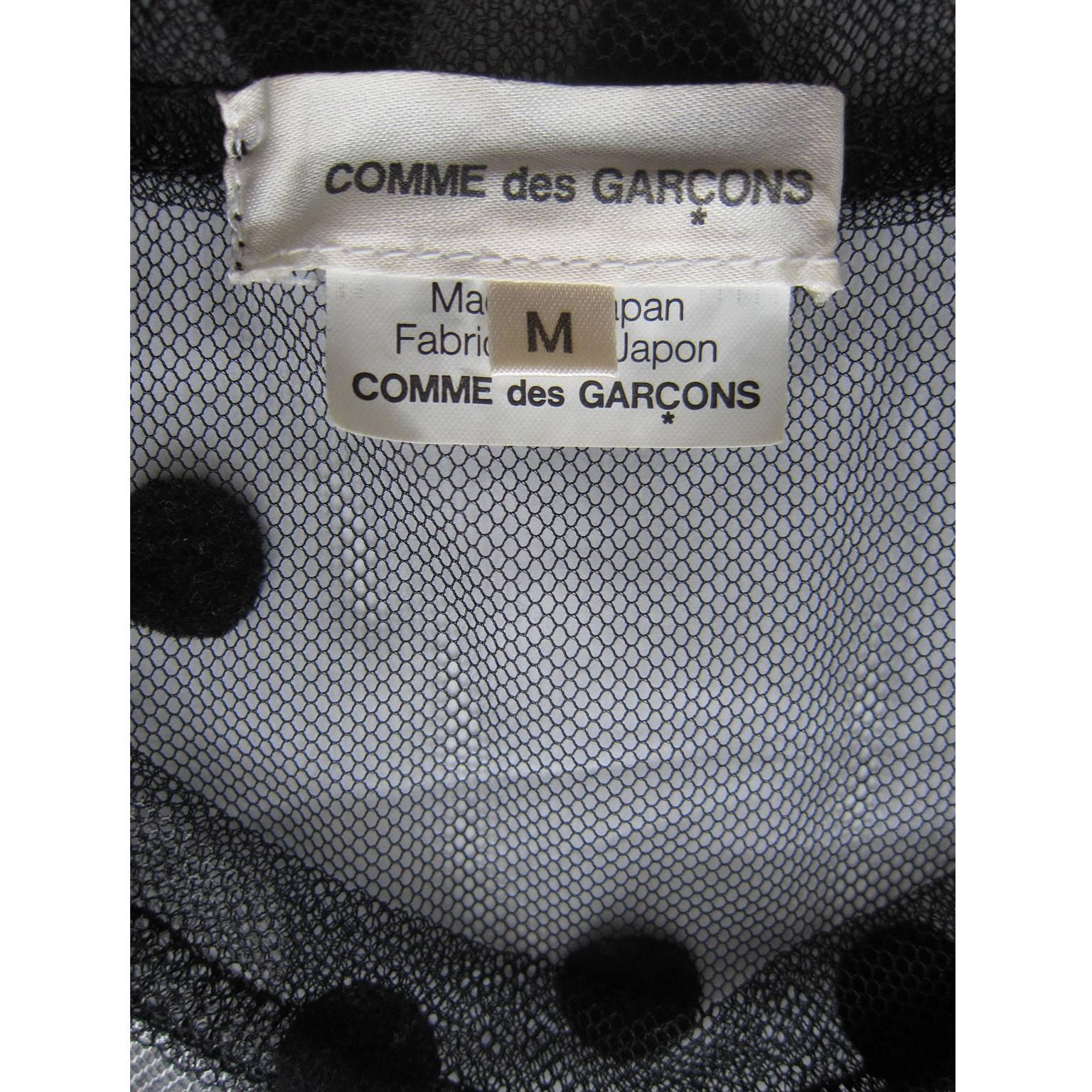 Comme des Garcons Tulle T shirt AD 2005 For Sale 1