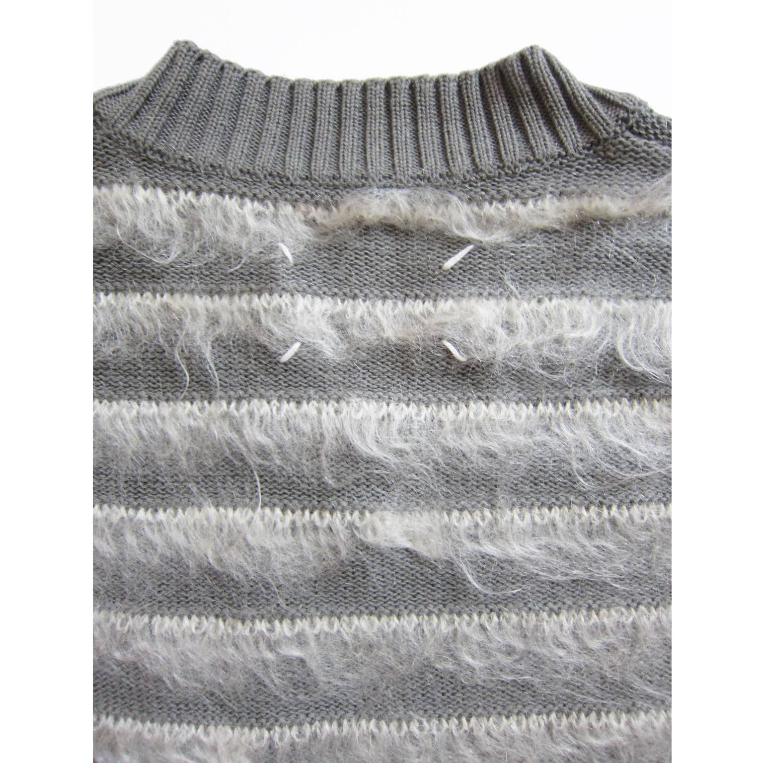 mohair knit vest