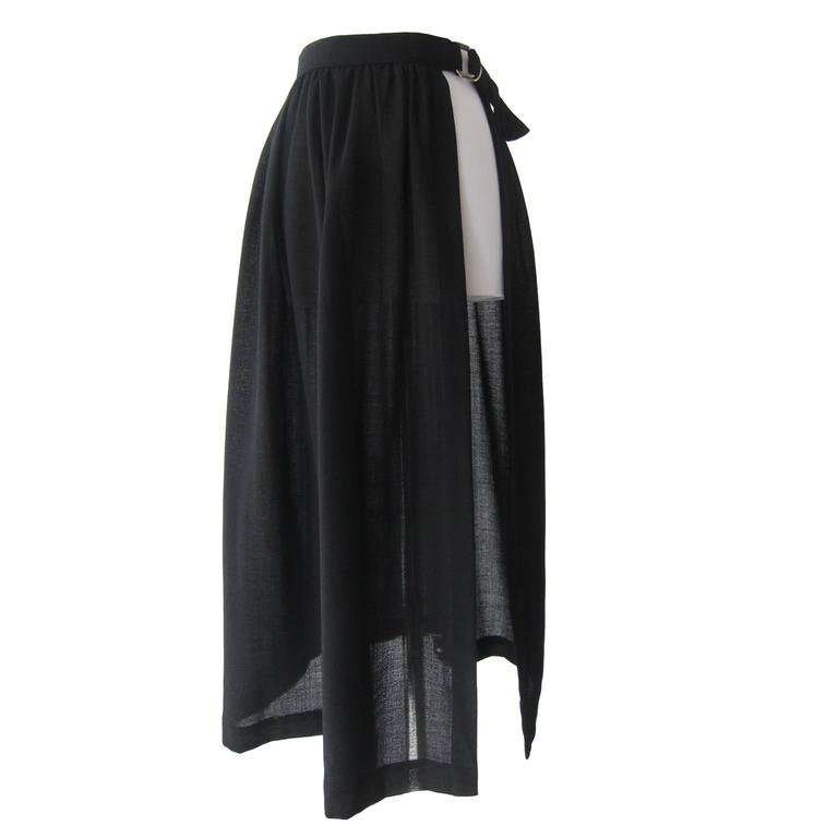 Comme des Garcons Tricot Double Apron Layered Skirt AD1992 at 1stDibs