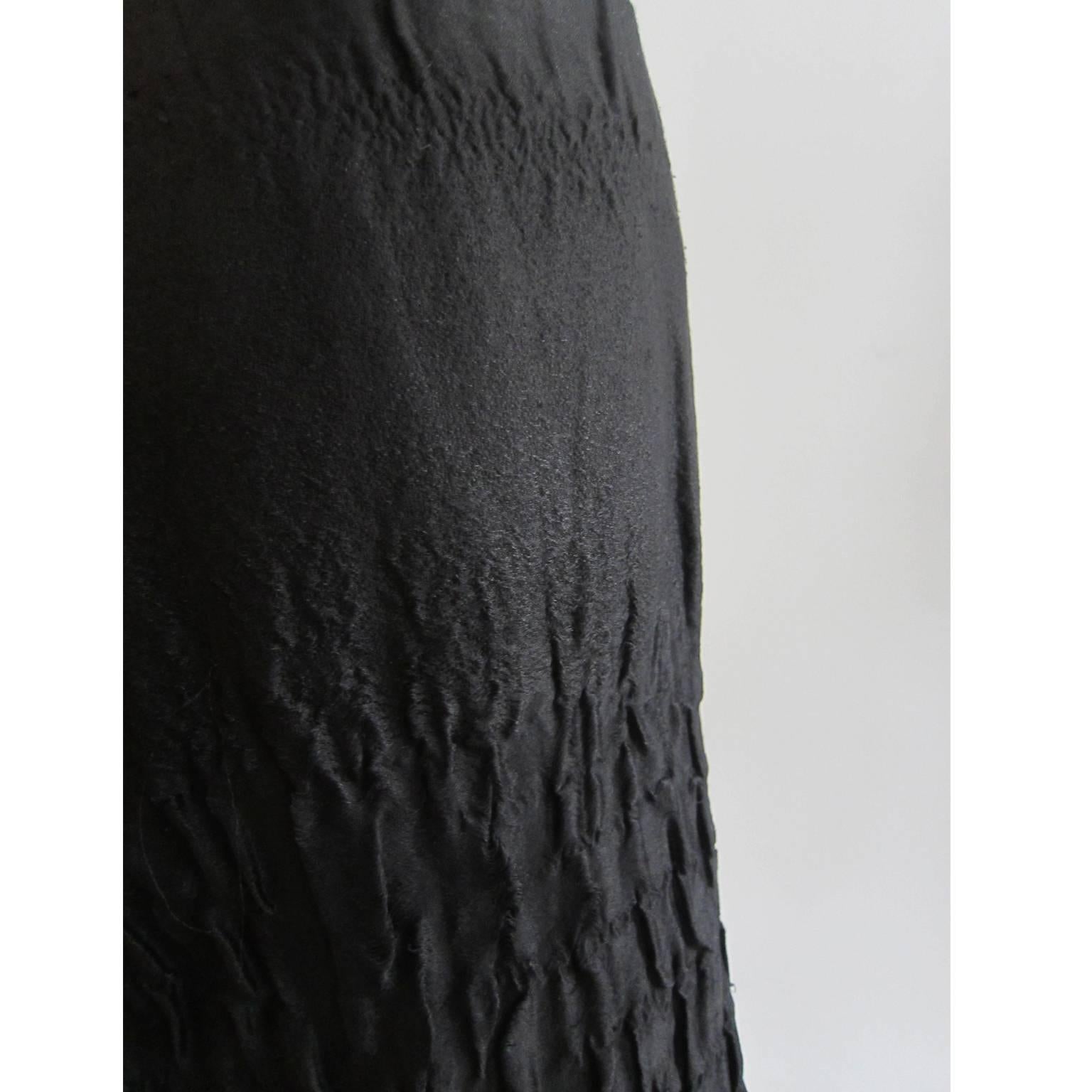 Prada Black Skirt Collection AW 2007 In Excellent Condition In Berlin, DE