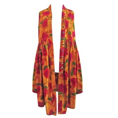 Romeo Gigli Flower Gilet Dress