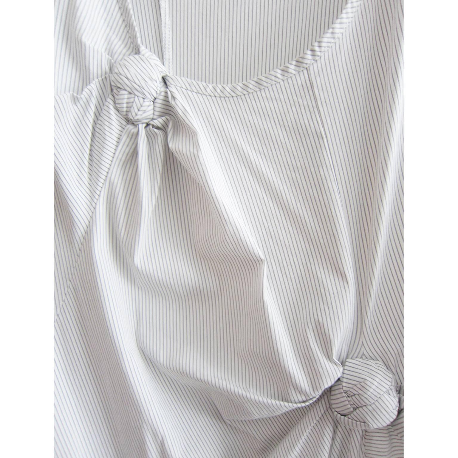 Helmut Lang - Robe à nœuds d'archives, printemps-été 2005 Excellent état - En vente à Berlin, DE