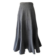 Comme des Garcons Tricot Grey Skirt AD1997