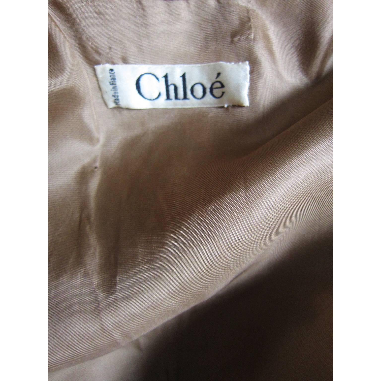 Women's Chloe by Karl Lagerfeld Tweed Jacket, 1980s
