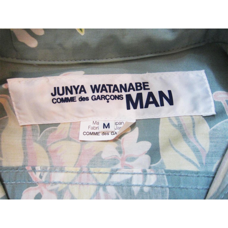 Comme des Garcons Junya Watanabe Man Flowered Jacket, 2002 at 1stDibs ...