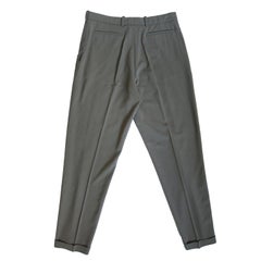 Martin Margiela For Hermes Grey Khaki Trouser