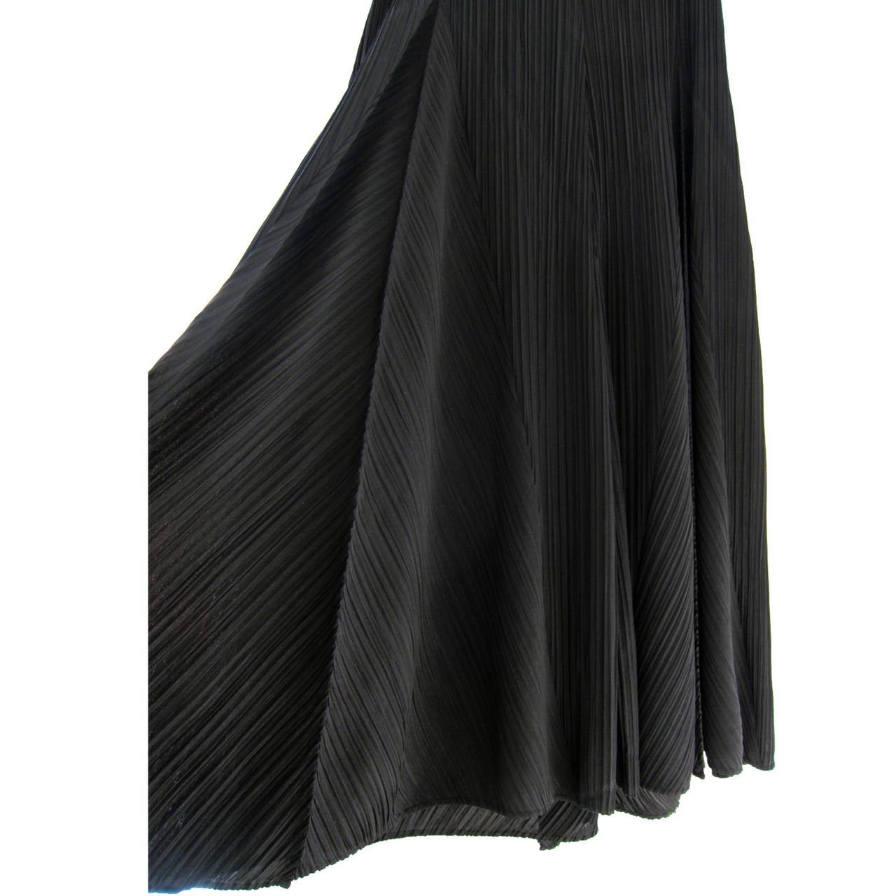 issey miyake black dress