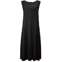 Issey Miyake Pleats Please Black Dress