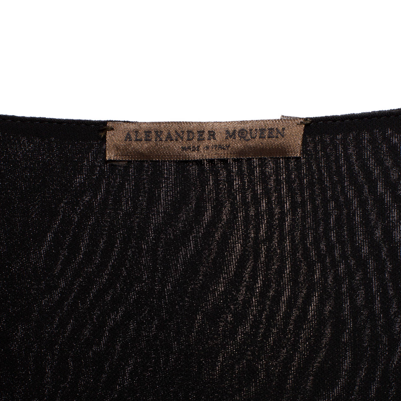 Alexander Mcqueen Black Dress 1