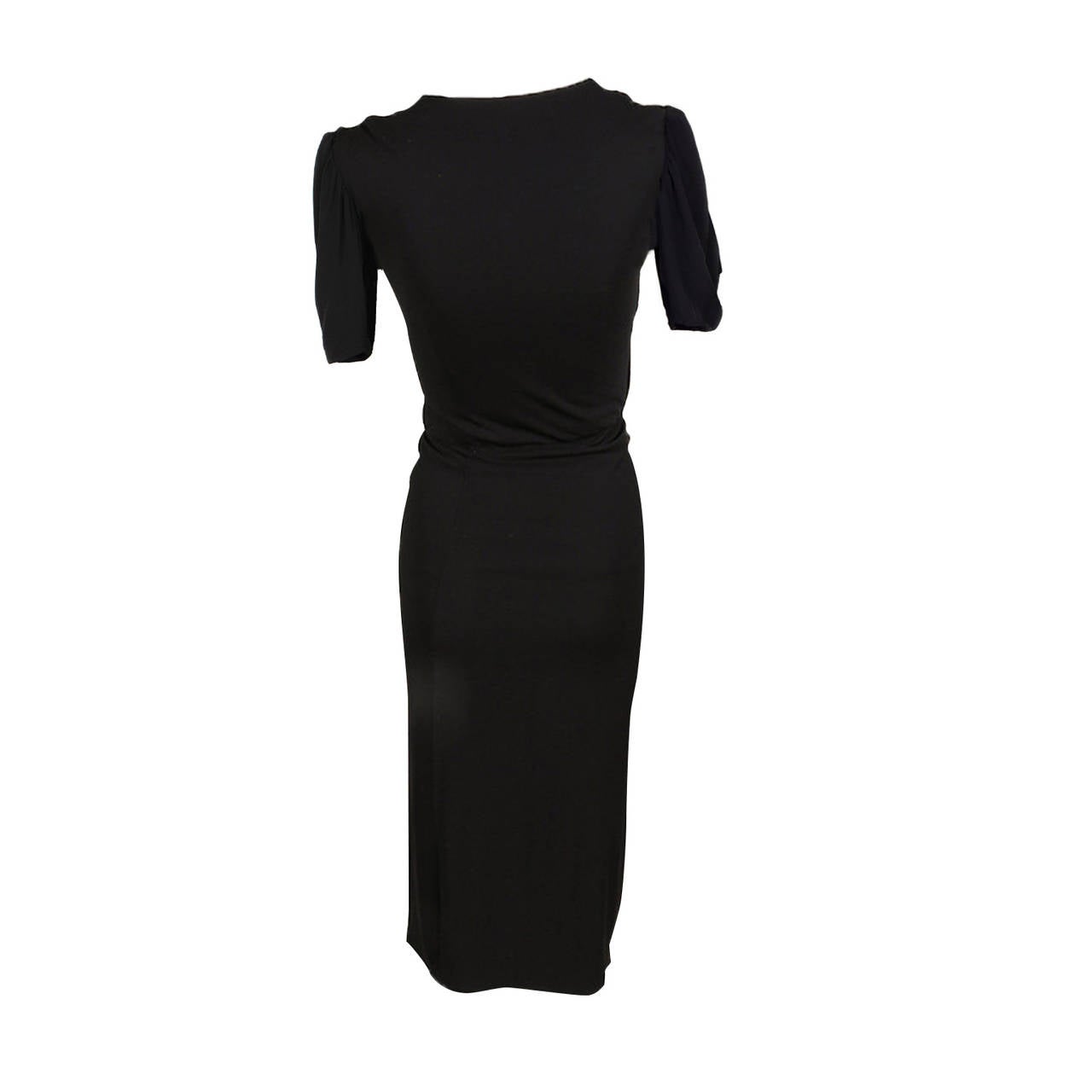 Alexander Mcqueen Black Dress For Sale at 1stDibs | alexander mcqueen ...