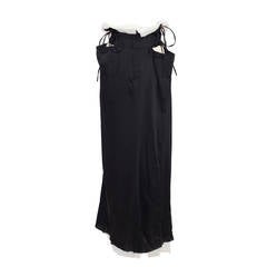 Yohji Yamamoto Lace up Skirt 1990's 4