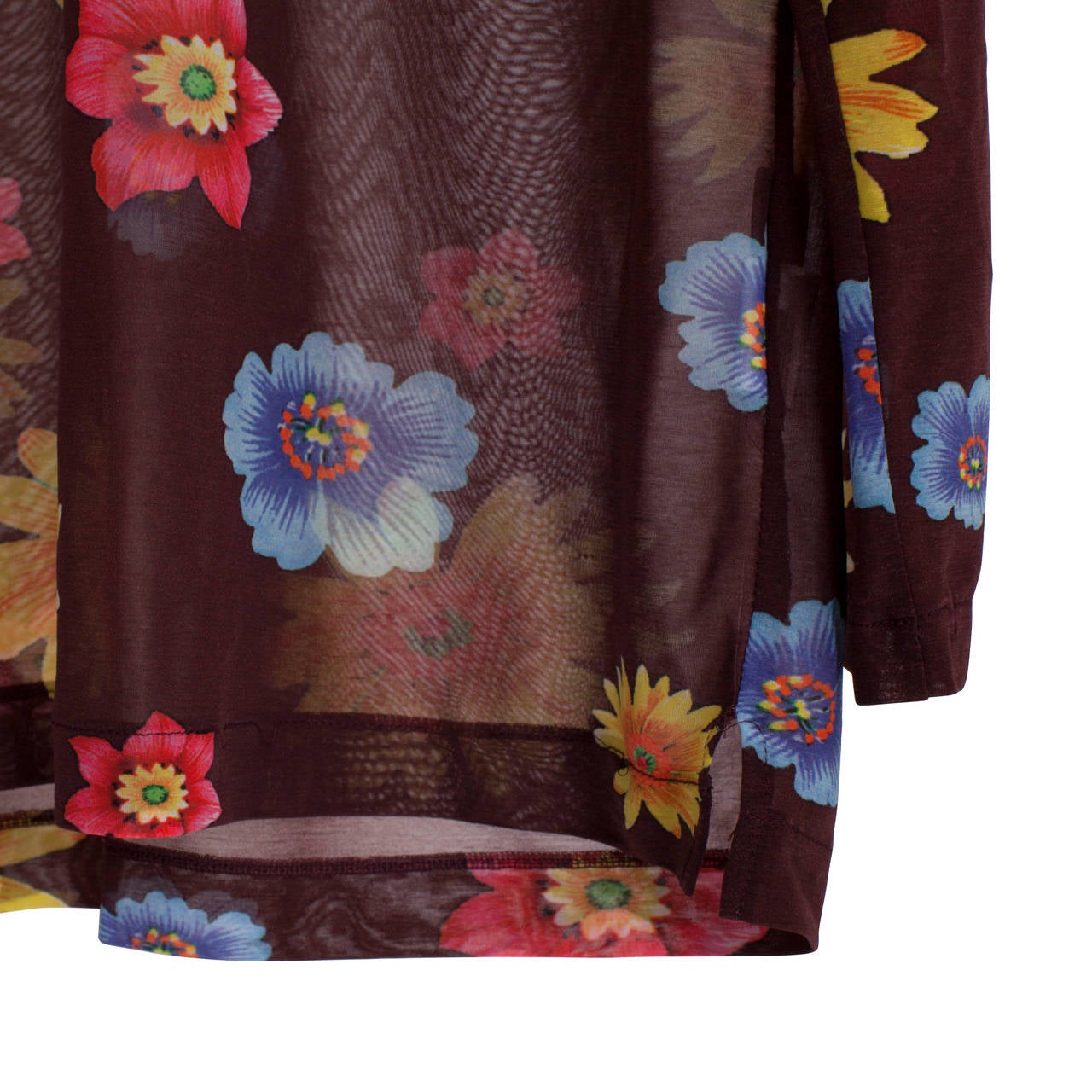 Yohji Yamamoto Floral Shirt 2002 In Excellent Condition In Berlin, DE