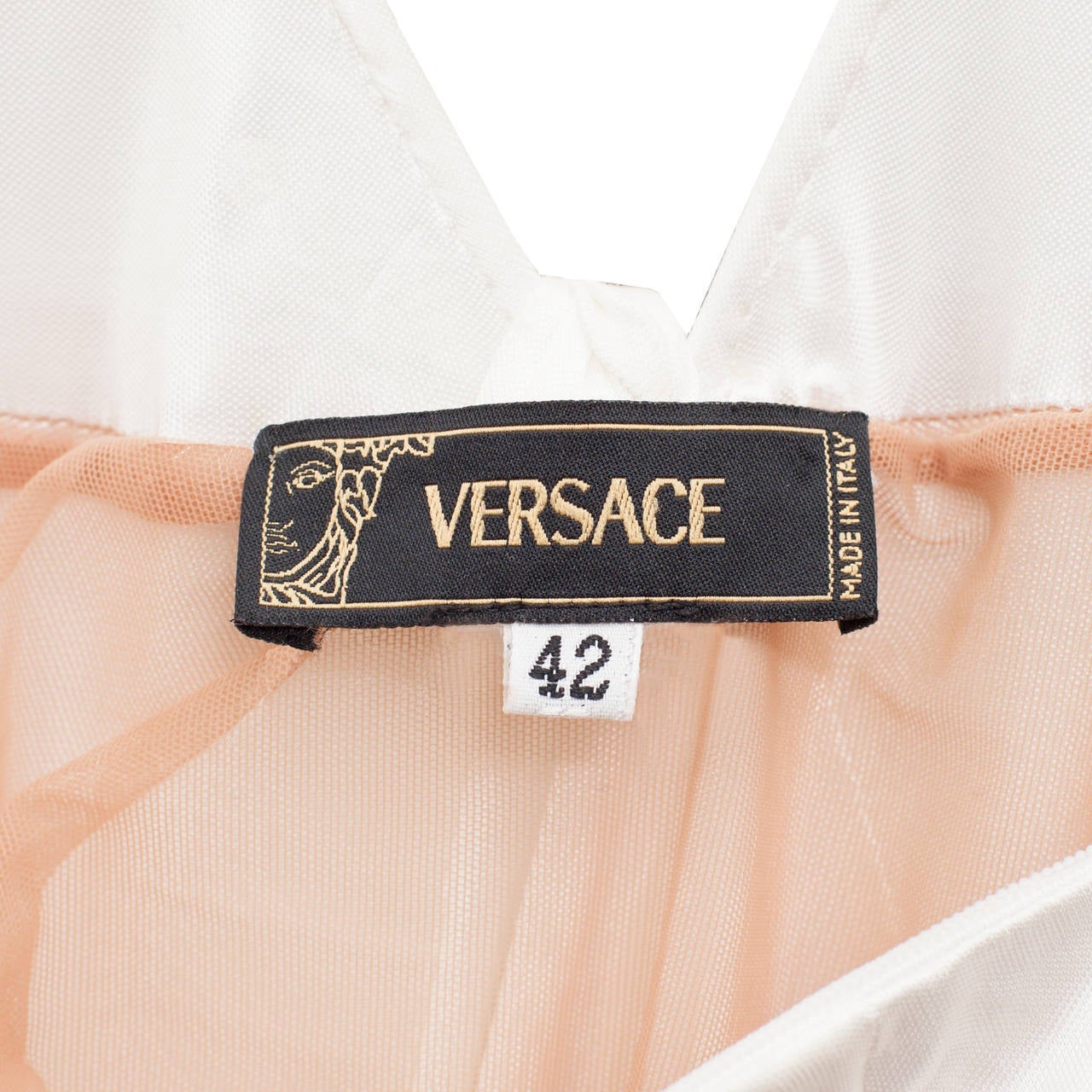 versace white gown