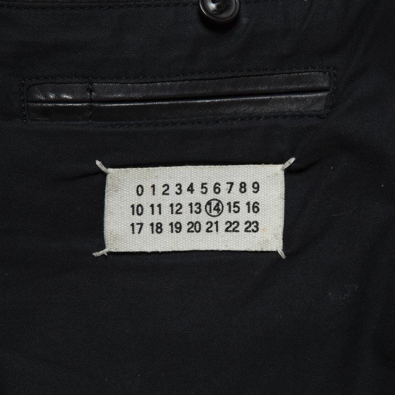 Martin Margiela Mens Five Zip Leather Jacket at 1stDibs | margiela