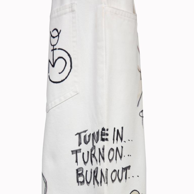 Raf Simons Painted Denim S/S 2004 at 1stDibs | raf simons 2004