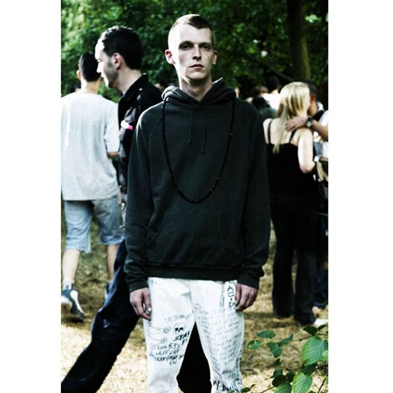 Raf Simons Painted Denim S/S 2004 at 1stDibs | raf simons 2004