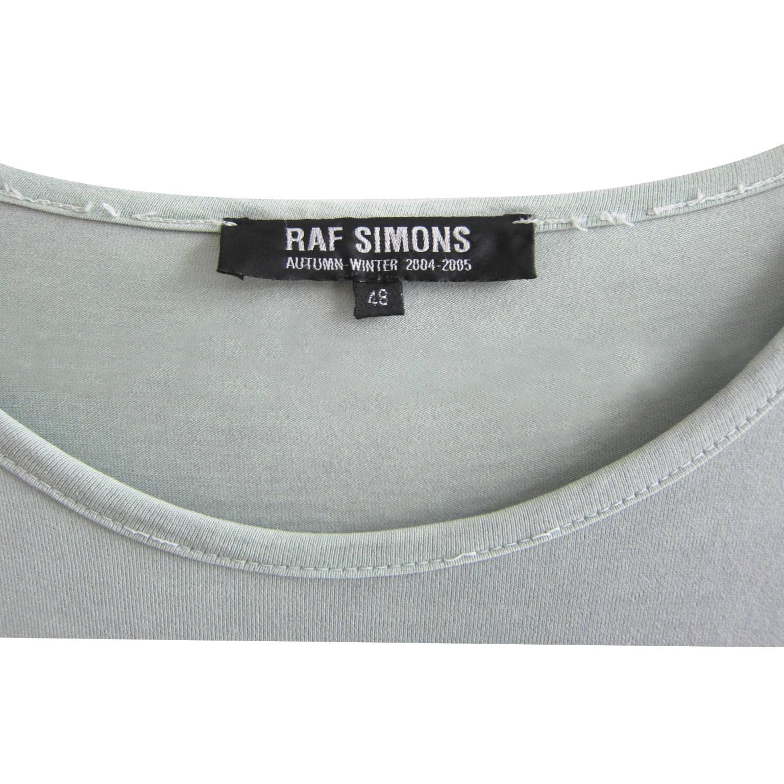 Raf Simons Rave Signal T Shirt A/W 2004 Waves In Good Condition In Berlin, DE