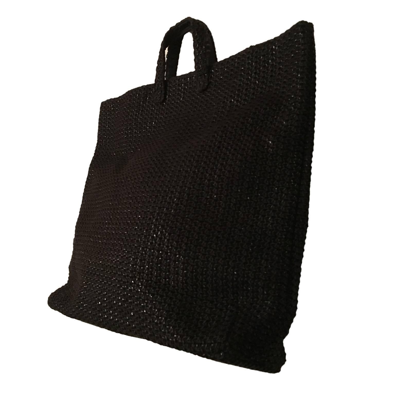 helmut lang plastic tote