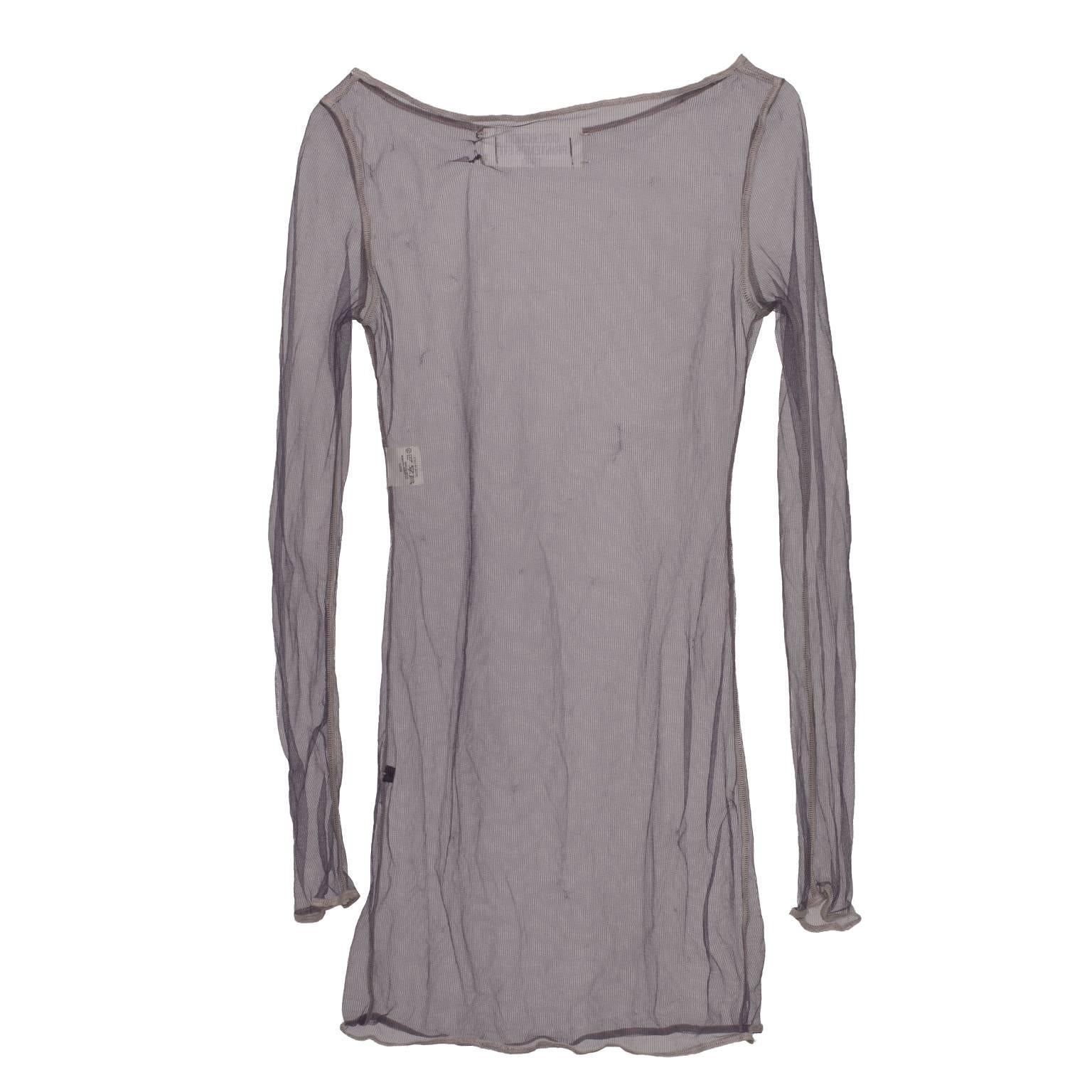 Martin Margiela Archive Mesh Top s/s 1990 at 1stDibs Martin Margiela Archive Mesh Top s/s 1990 at 1stDibs