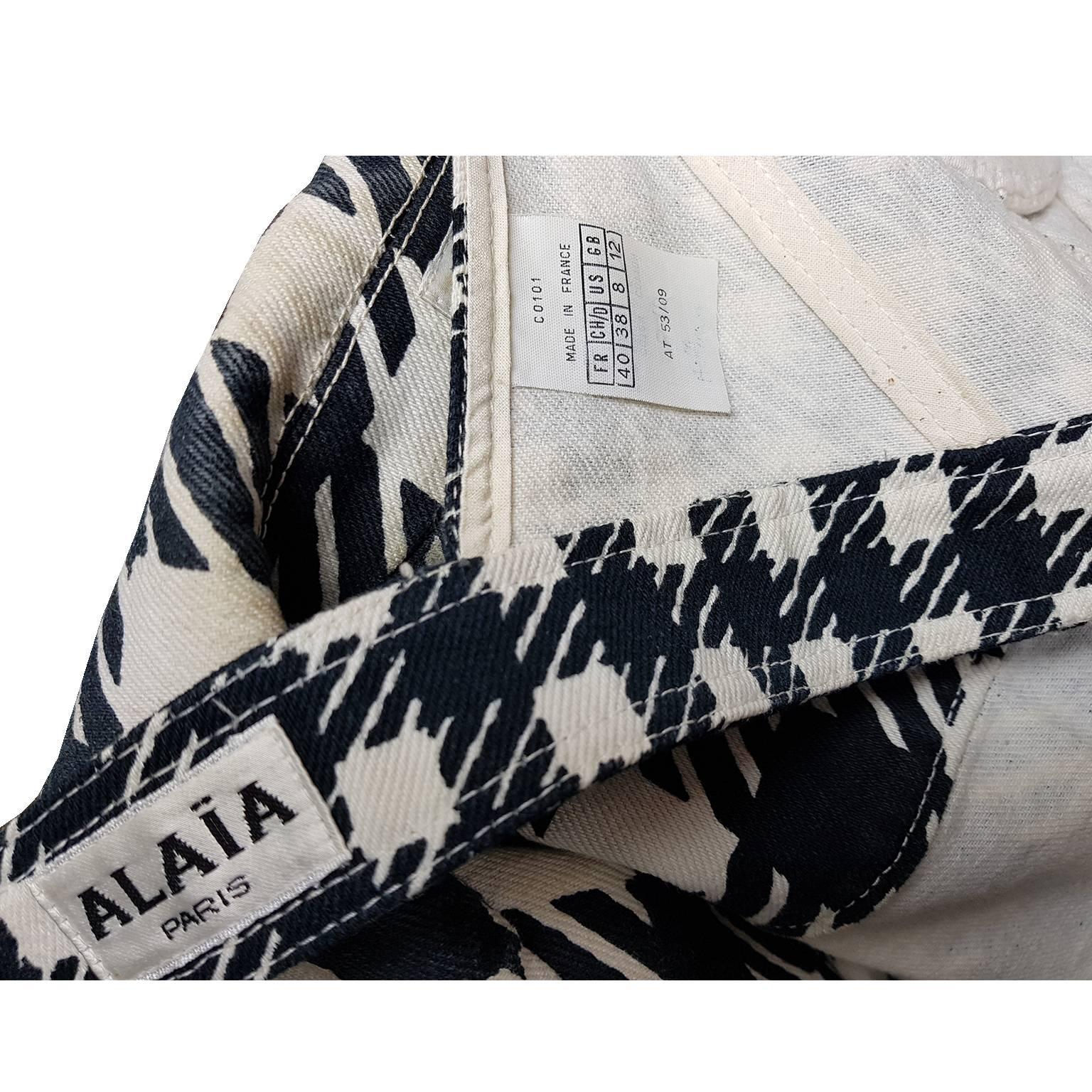 Azzedine Alaia Tati Jacket Bustier Shorts And Skirt 4 piece Set, S / S 1991 For Sale 5