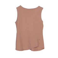 Helmut Lang Beige Stripe Tank Prototype SS 1997