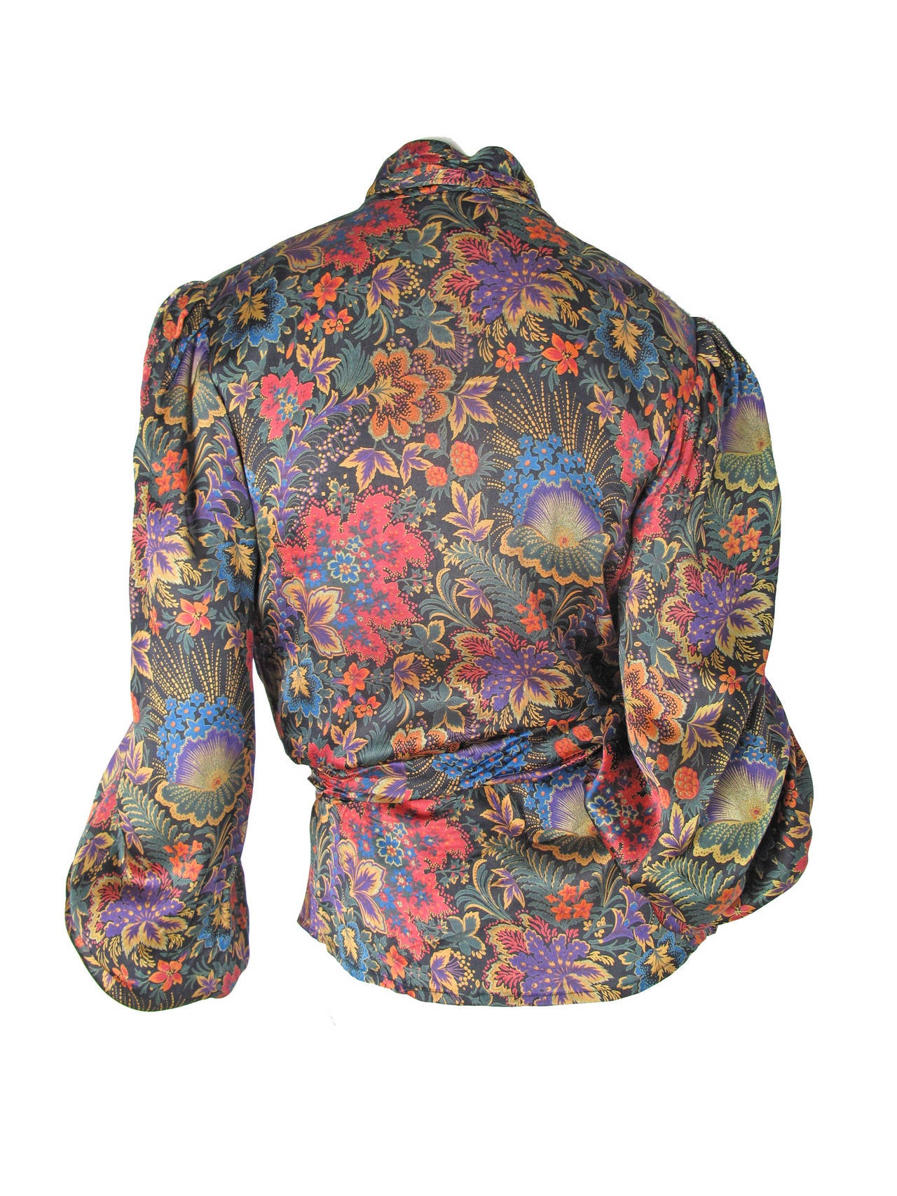 Ungaro Silk Floral Blouse 1