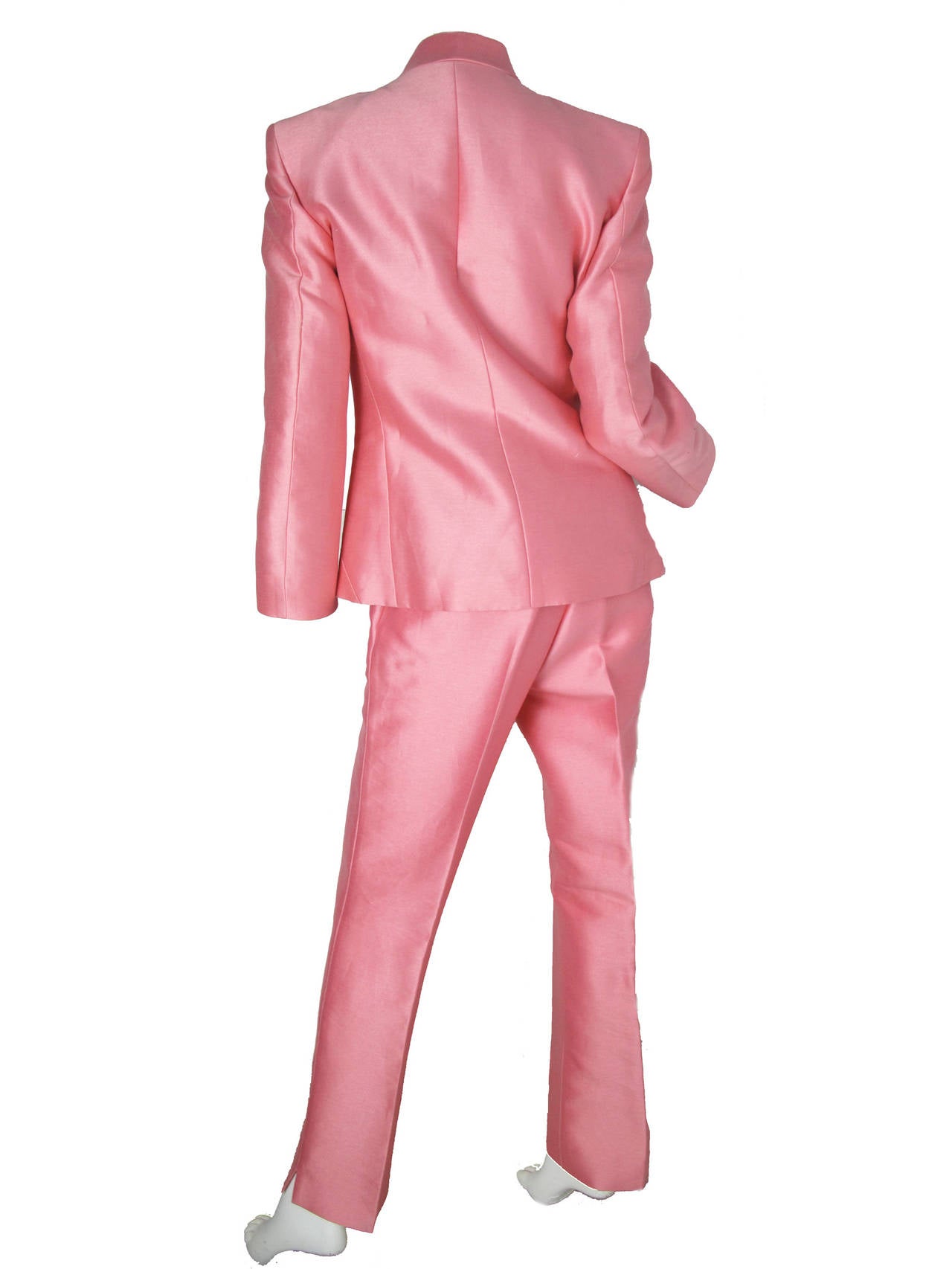 Women's Versus Pink Pastel Silk Suit