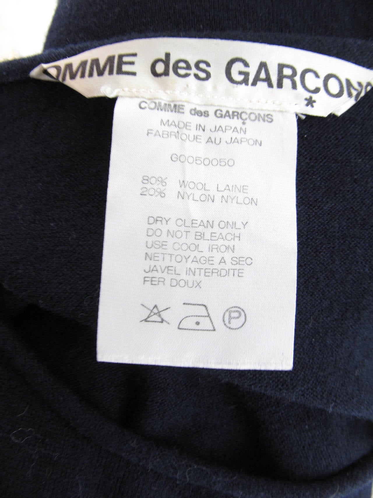 Comme des Garcons Dress with Hanging Pocket In New Condition In Austin, TX