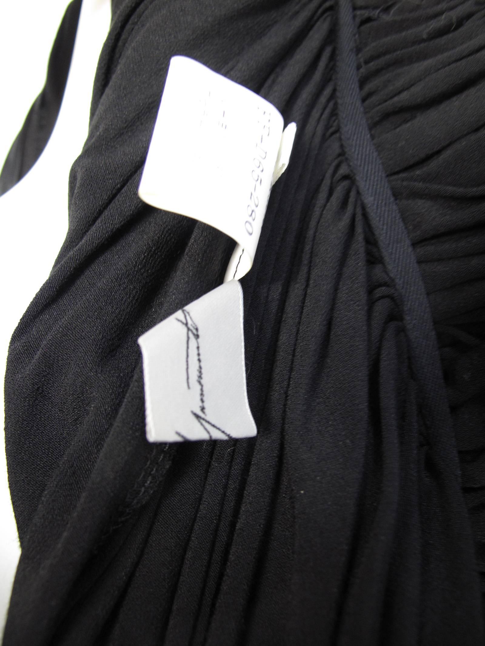 Women's or Men's Yohji Yamamoto Ruched Gown - sale