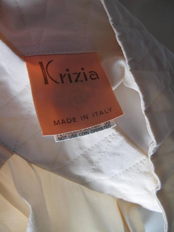 Krizia Silk Blouse For Sale at 1stDibs