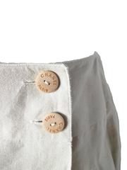 Chanel Linen Wrap Skirt