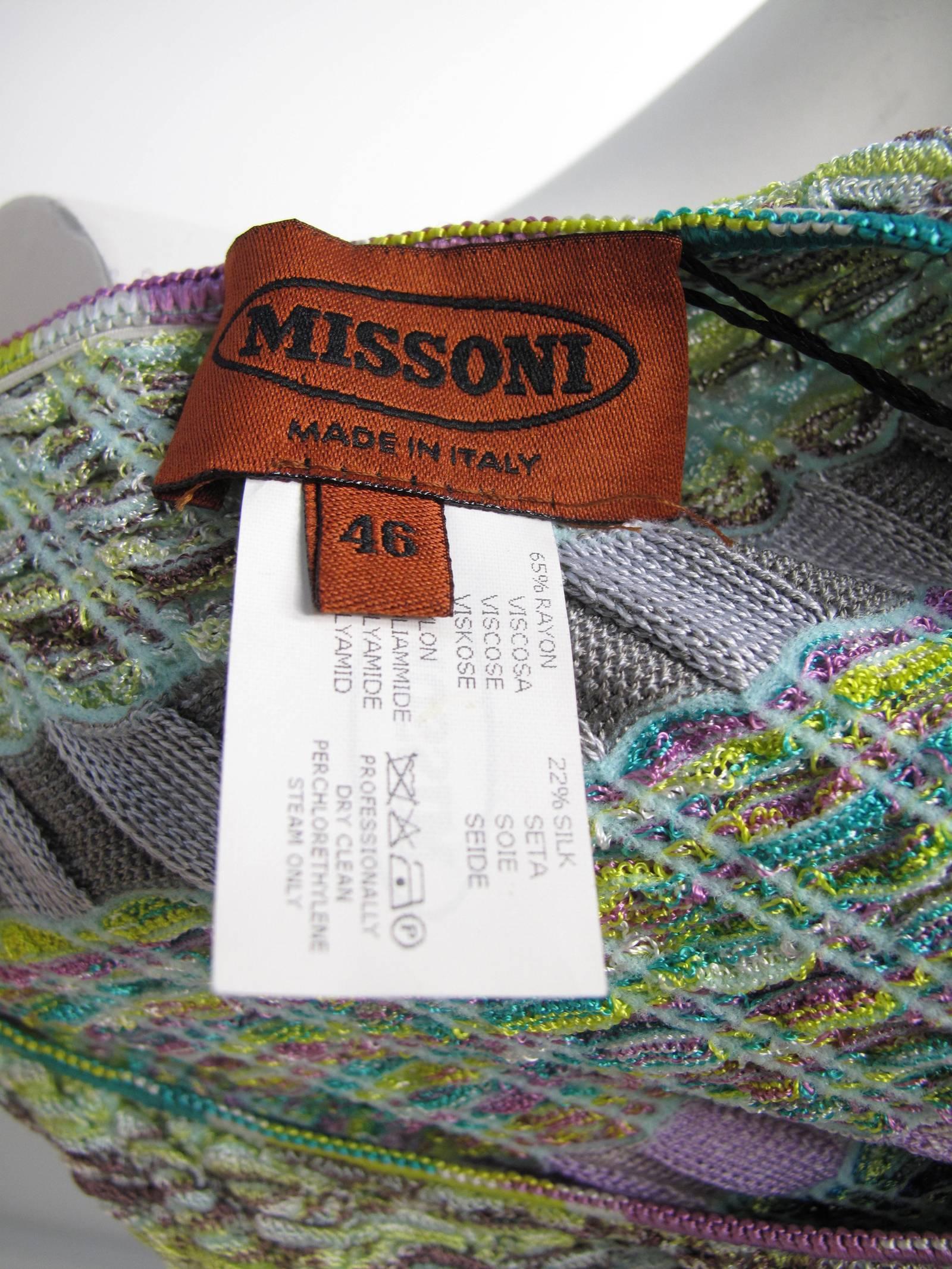 Missoni Knit Skirt, Cardigan & Top In Excellent Condition In Austin, TX