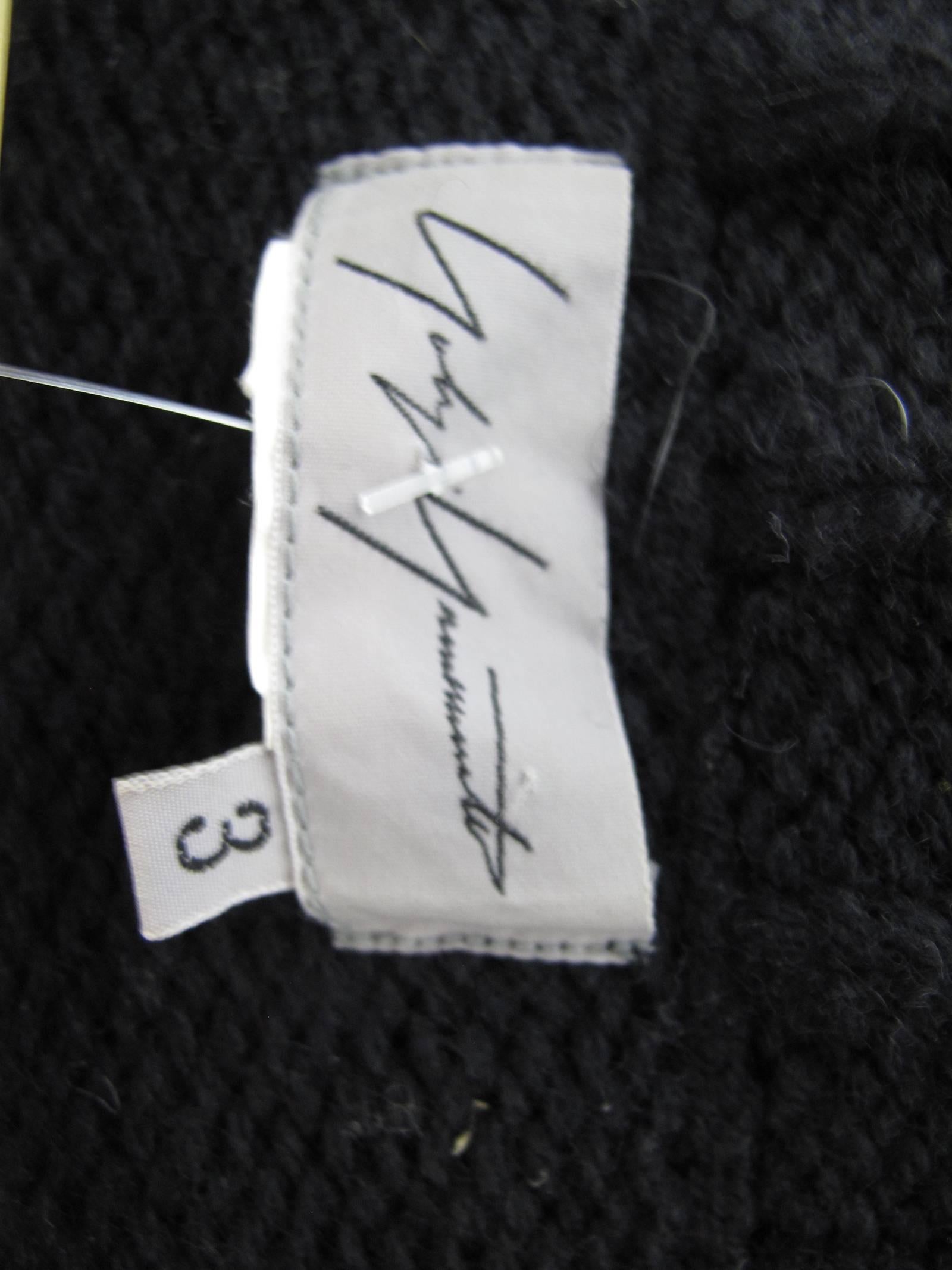 Yohji Yamamoto Oversized Cardigan In Excellent Condition In Austin, TX