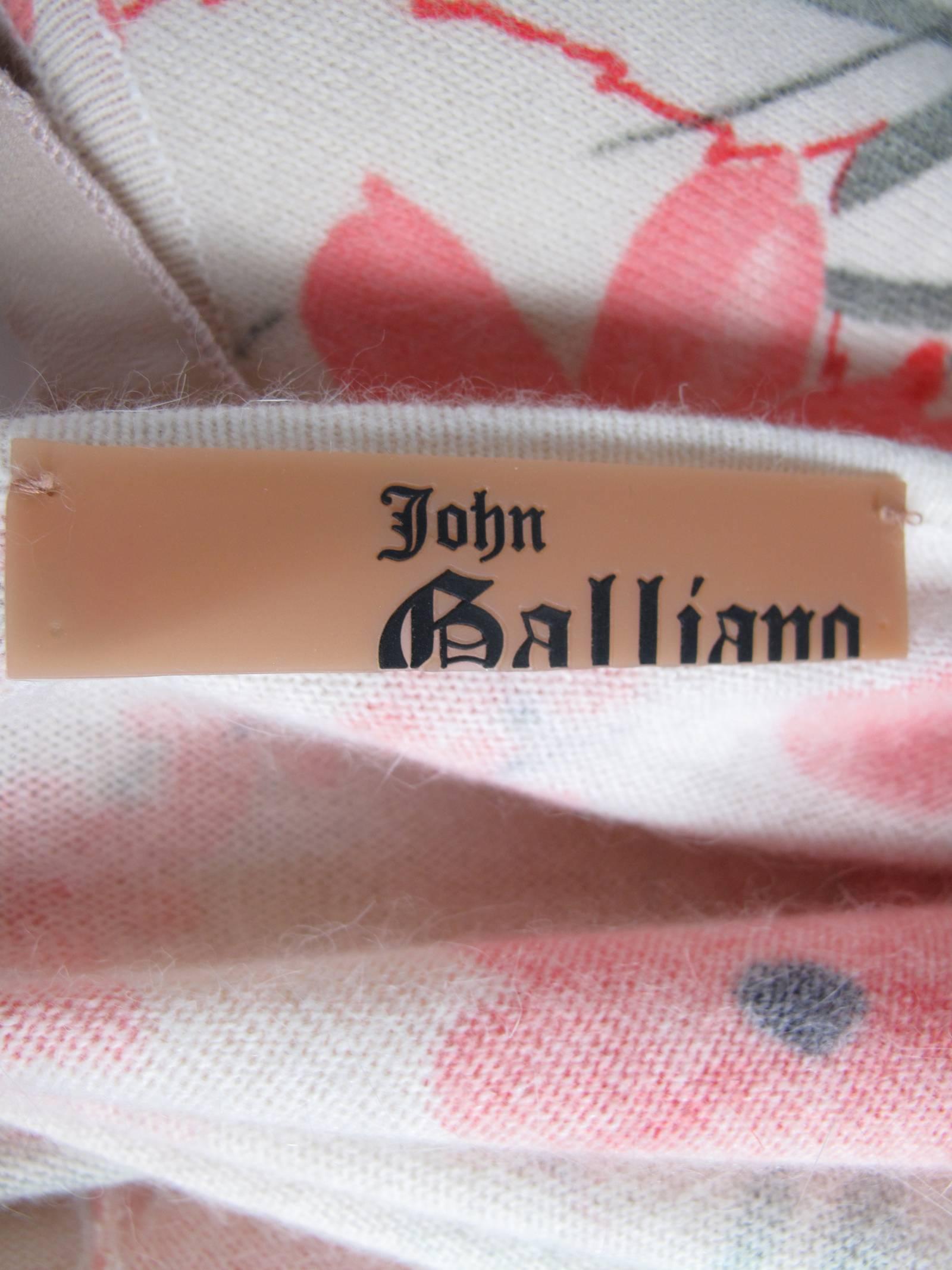john galliano sweater