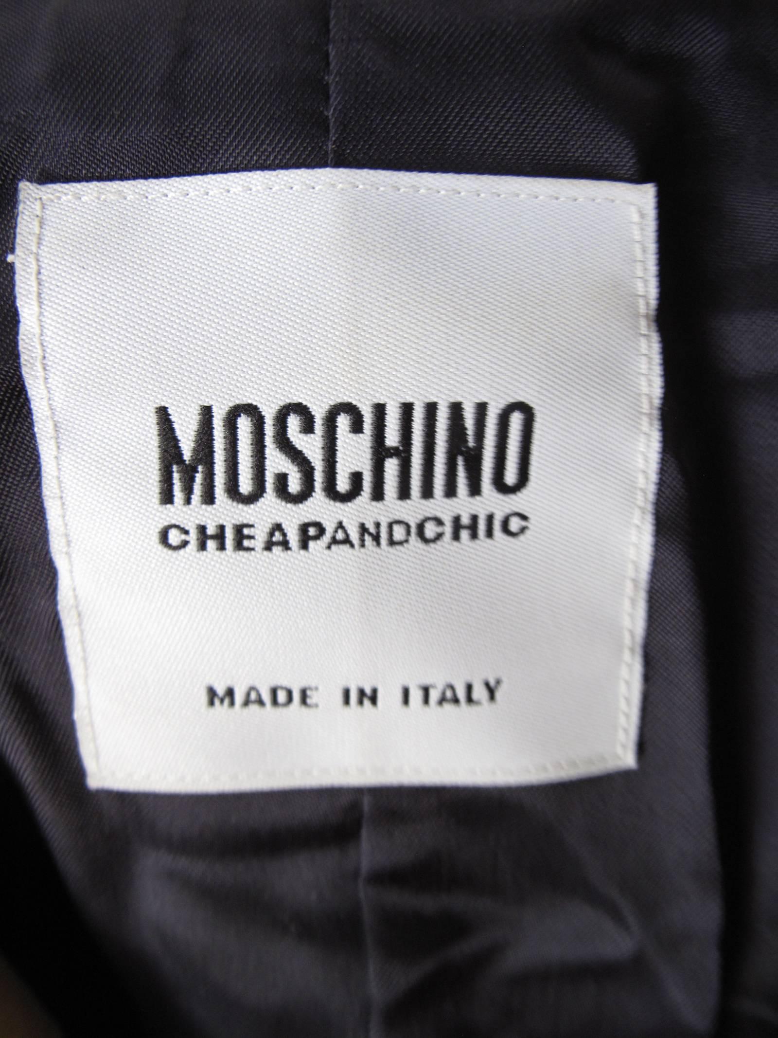 Moschino Fitted Jacket In Excellent Condition In Austin, TX