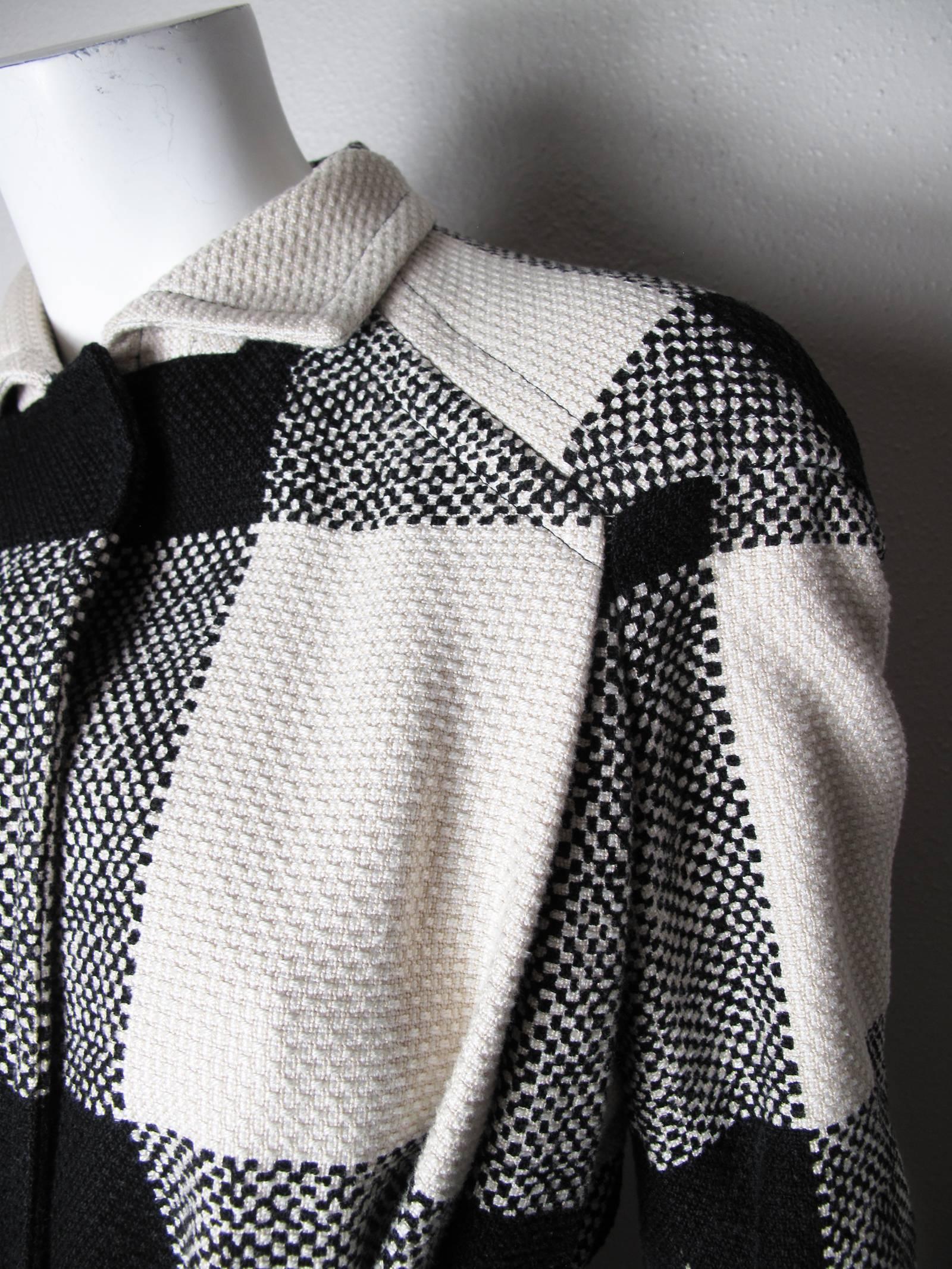 Women's Yves Saint Laurent Heavy Cotton Coat