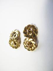 Chanel "CC" Cufflinks