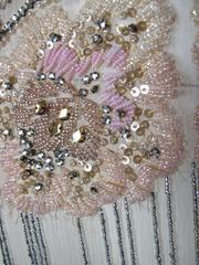 Gorgeous 1920s Beaded, Rhinestone and Sequin Flapper Dress -sale