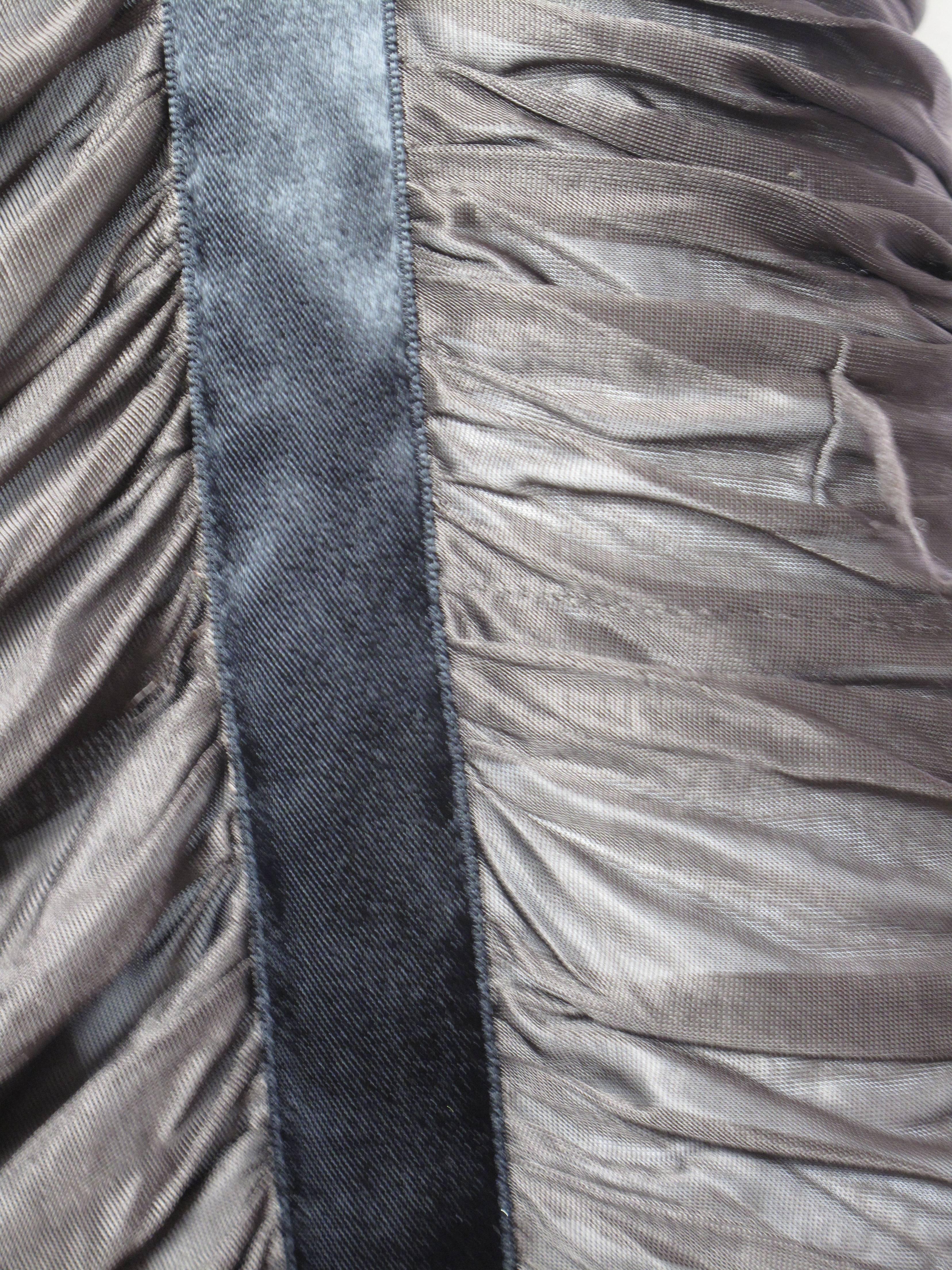 Black Yves Saint Laurent by Tom Ford ribbon dress - sale