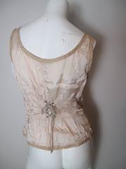Prada Pale Pink Zip Up Bustier