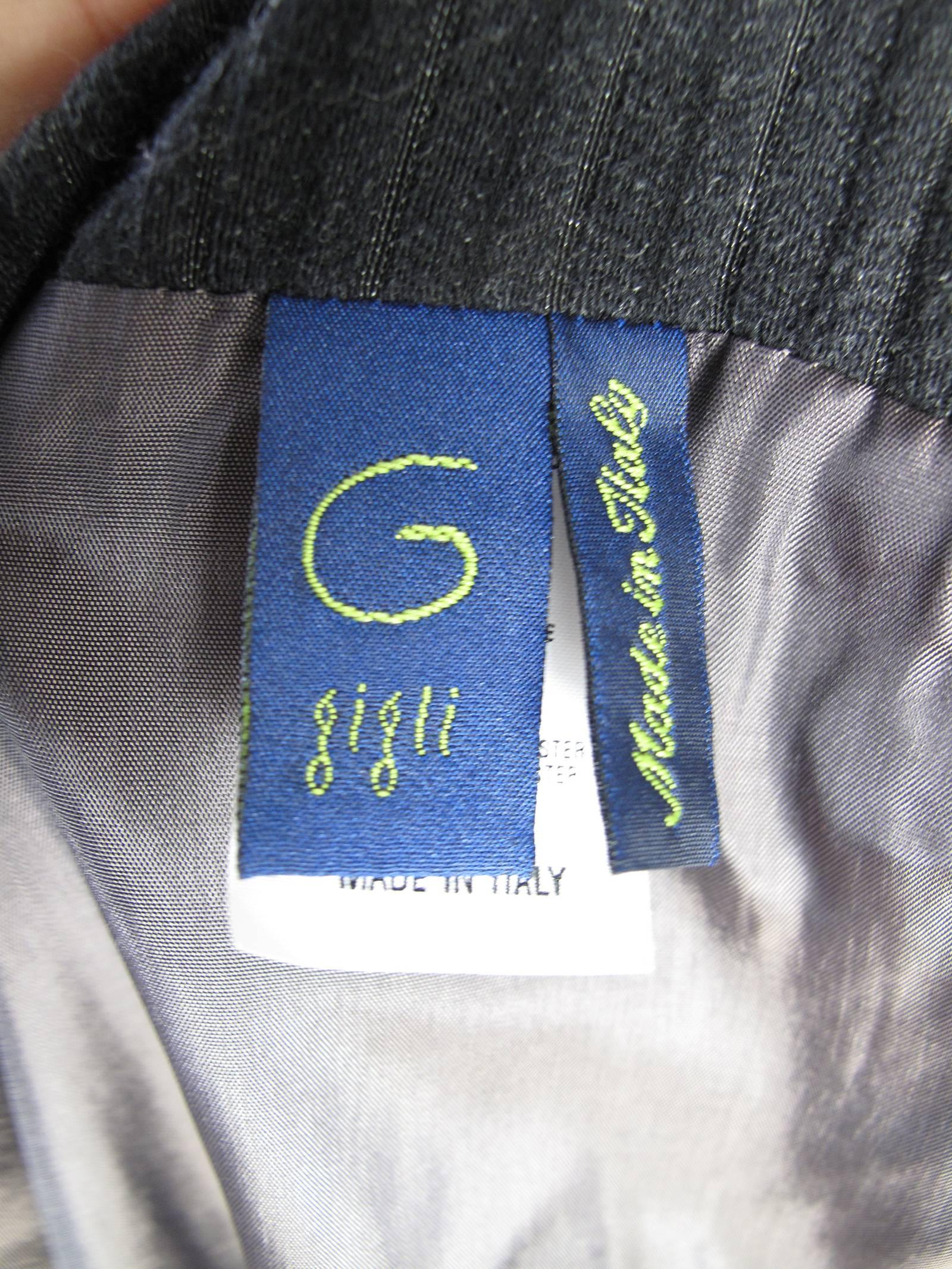 Romeo Gigli, jupe portefeuille taille haute, années 1990  Excellent état - En vente à Austin, TX
