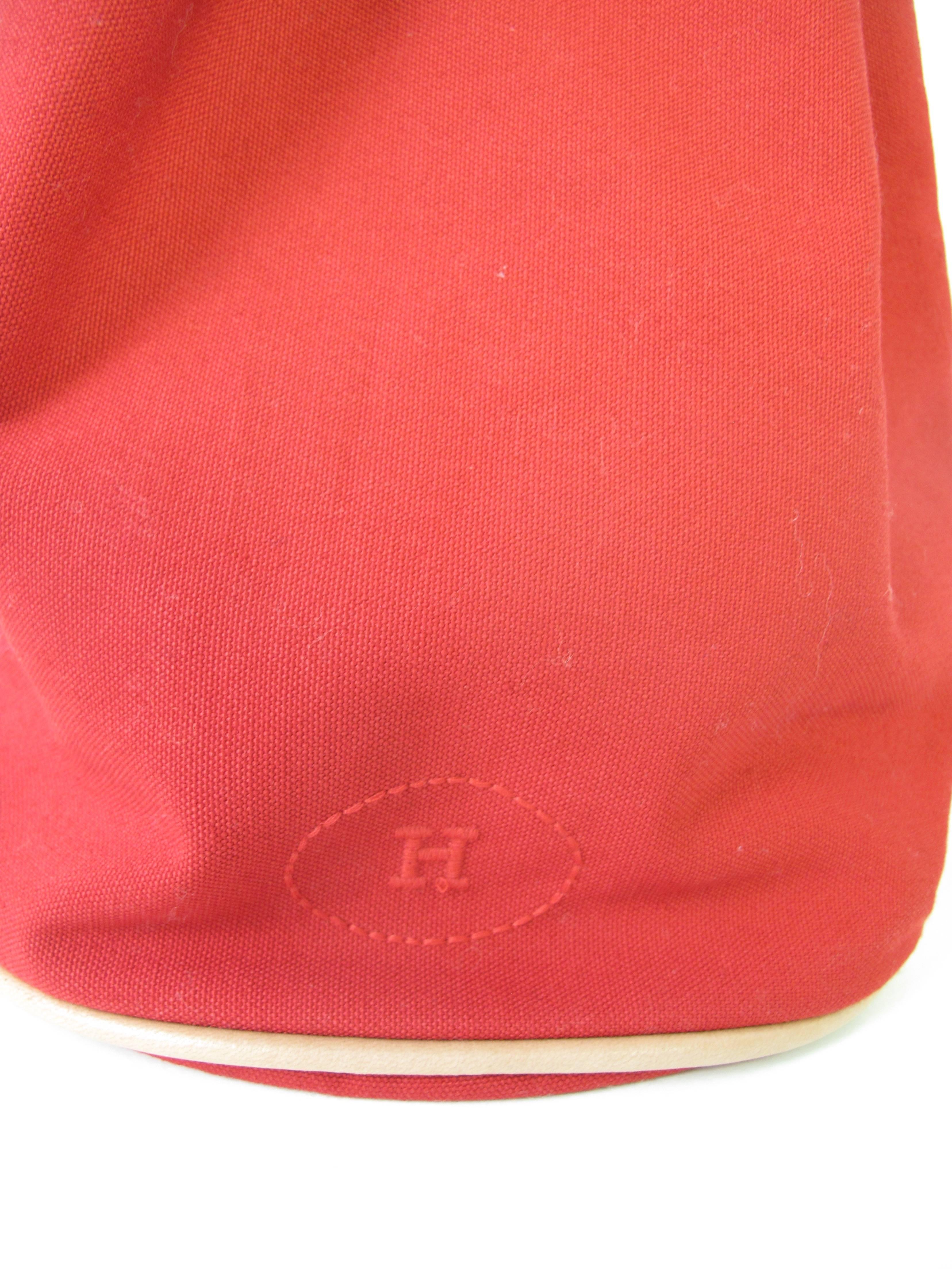Red Hermes  Bag