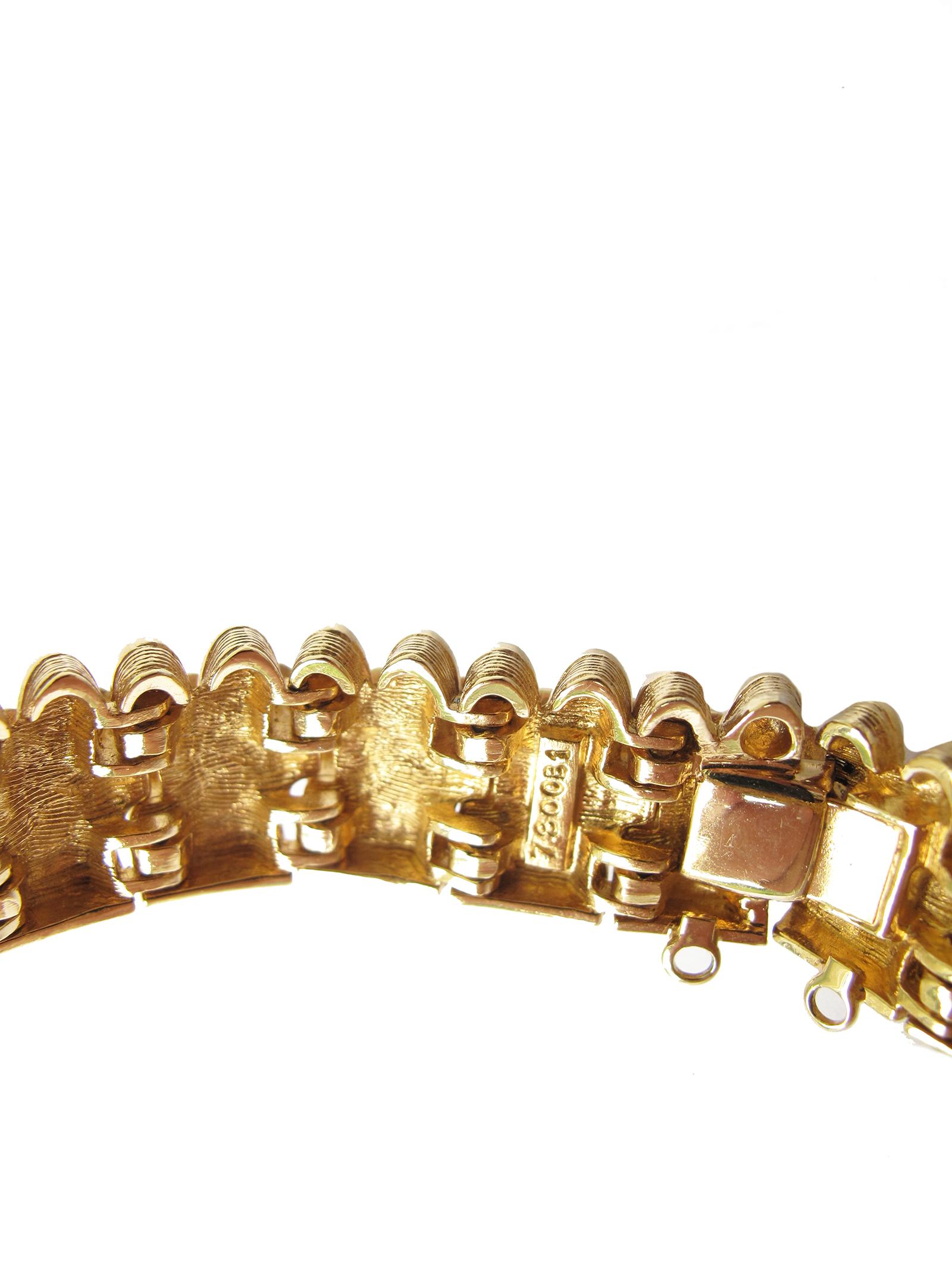 boucher bracelet gold