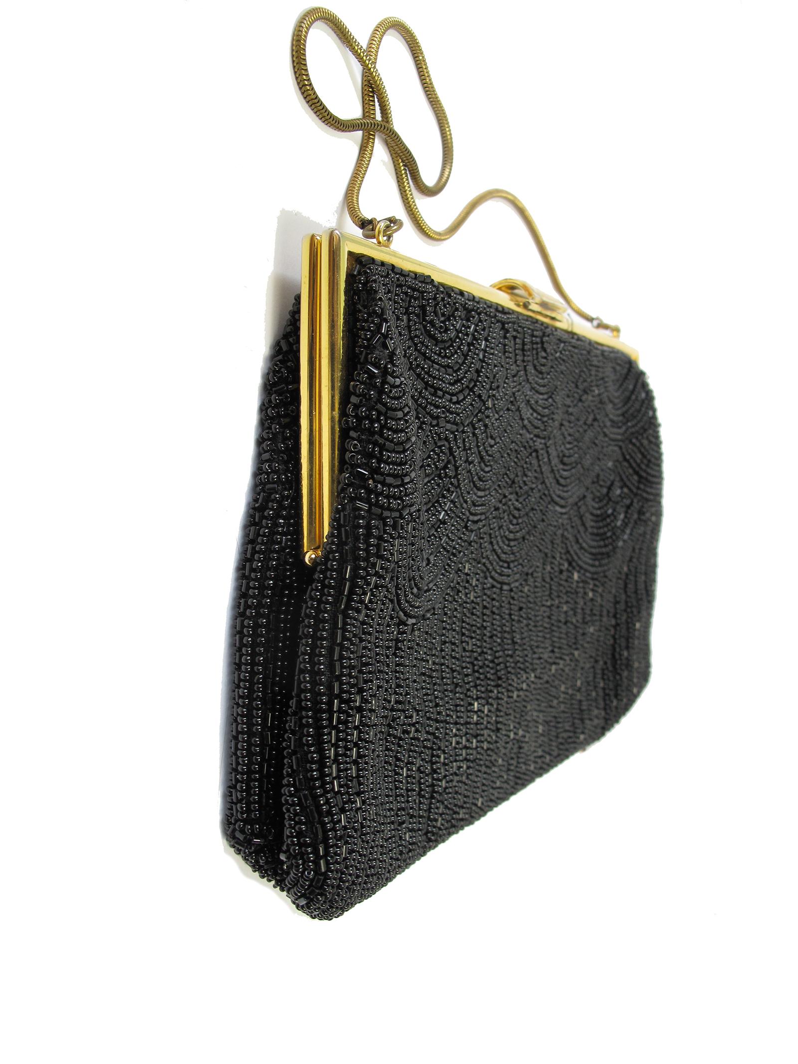 Black Gucci Evening Bag, 1958