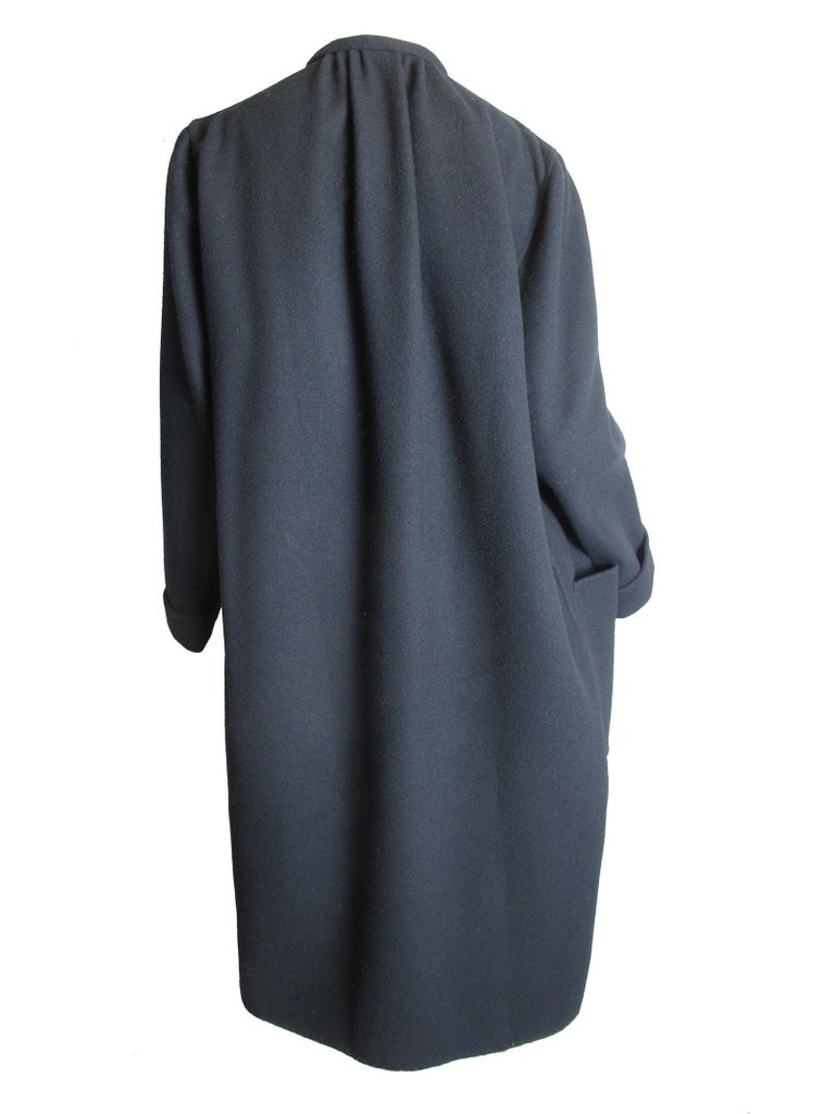 Ferragamo Double Face Wool coat, 1970s For Sale at 1stDibs