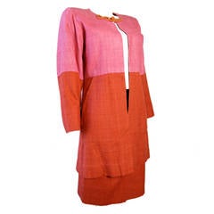 Yves Saint Laurent silk two tone suit - sale 12