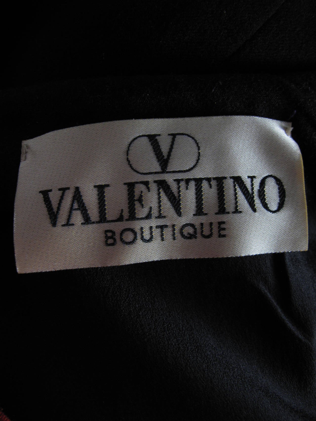 Women's Valentino Boutique Wool Suit with Ruffle