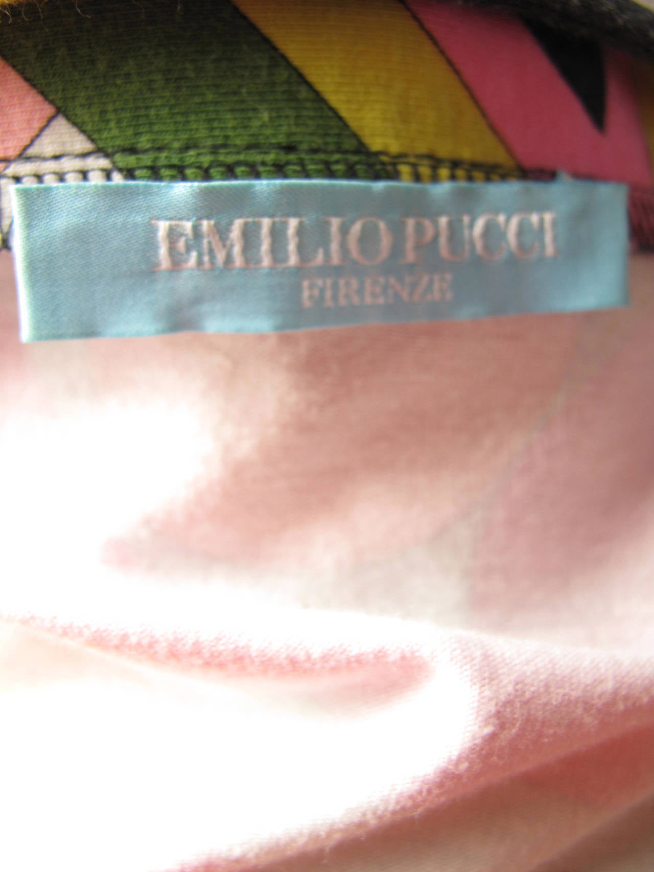 Women's Emilio Pucci Geometric Cotton Top