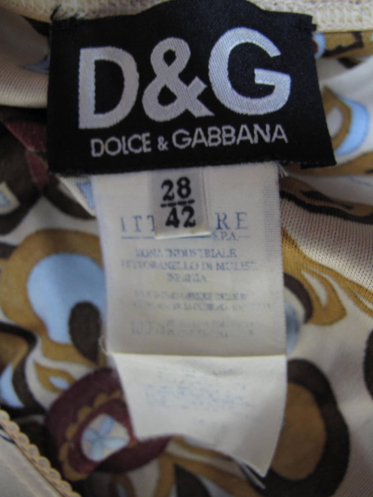 Women's Dolce & Gabbana printed slip dress